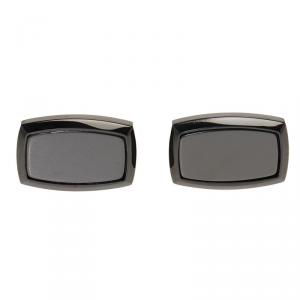 S.T. Dupont Black Ceramic Classic Men's Cufflinks