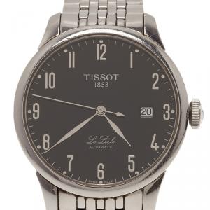 Tissot Black Stainless Steel Le LocleL164/264 Men's Wristwatch 39MM 