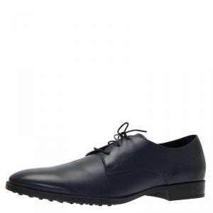 Tod's Blue Leather Oxfords Size 45.5
