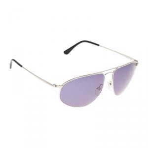 Pre Owned Tom Ford Black TF 189 Nicholai Rimmed Sunglasses