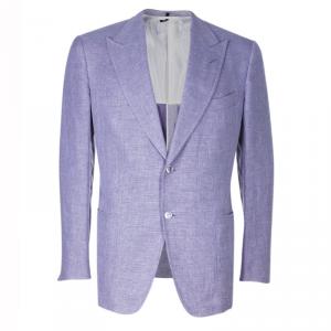 Pre Owned Tom Ford Men's Lavender Wool Blend Blazer XL
