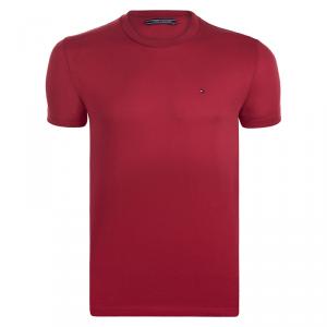 Tommy Hilfiger Red Logo Crew Neck Tshirt M