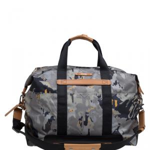 Tumi Camouflage Canvas Small Dalston Stannard Duffel Bag