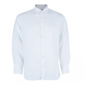 Z Zegna Men's Casual Linen Shirt L