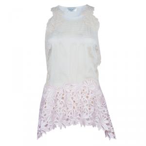 مملوكة مسبقًا توب 3.1 فيليب ليم بدون أكمام مزين بدانتيل مورد M