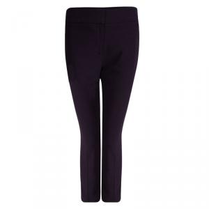 Pre Owned Alexander McQueen Purple Tailored Trousers S