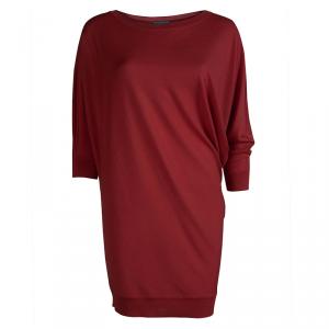Alexander McQueen Red Dolman Sleeve Sweater M