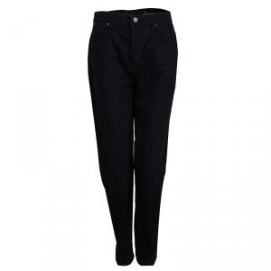 Alexander Wang Black Denim Straight Fit Jeans M