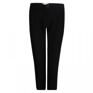 Antonio Berardi Black Wool High Waist Pants M