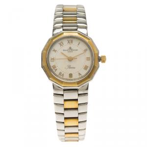 Baume & Mercier Mother of Pearl Stainless Steel Riviera Women's Wristwatch 25MM