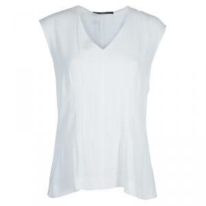 Pre Owned Boss by Hugo Boss White Blouse M