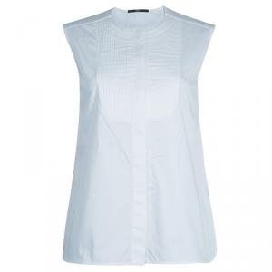 Pre Owned Boss by Hugo Boss White Sleeveless Top S