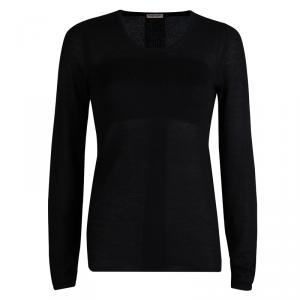 Bottega Veneta Black Cashmere Sweater M