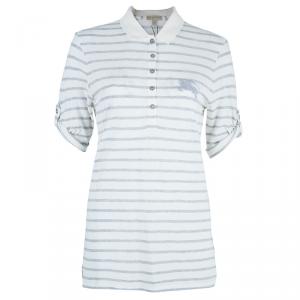 مملوكة مسبقًا Burberry Brit Striped Polo Shirt S