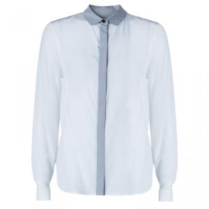 Pre Owned Burberry Two Tone Shirt M