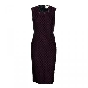 مملوكة مسبقًا Burberry London Plum Claret Dress XS