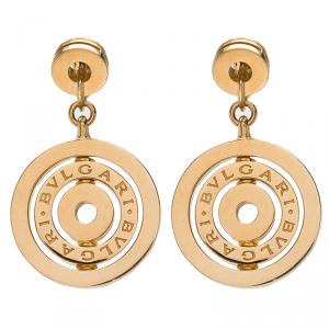 Bvlgari Cerchi Astrale Yellow Gold Earrings