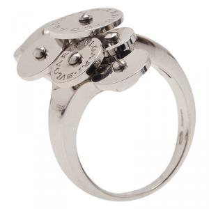 Bvlgari Cicladi White Gold Ring Size 56