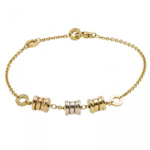 Bvlgari B.zero1 18k 3-Tone Gold Element Soft Bracelet