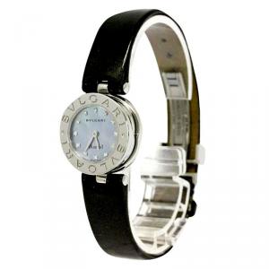 Bvlgari Blue Stainless Steel B-Zero1 Women's Wristwatch 22MM
