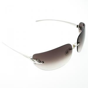 Cartier Brown 110 Panthere Rimless Sunglasses