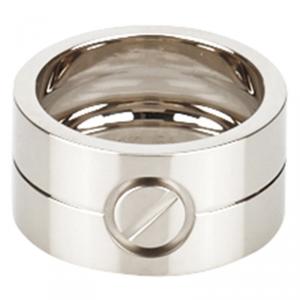 Pre Owned Cartier Love White Gold Wide Ring Size 54