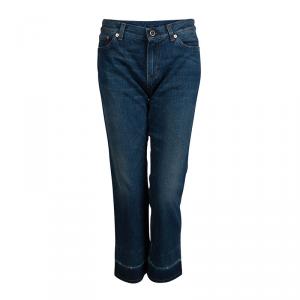 Celine Indigo Faded Denim Boot Cut Jeans M