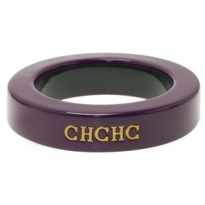 CH Carolina Herrera Purple Resin Bracelet