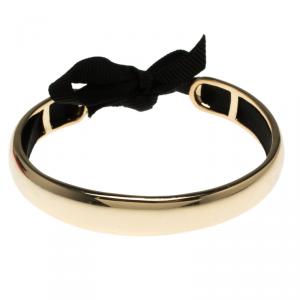 Pre Owned Carolina Herrera Gold Tone Cuff Bracelet