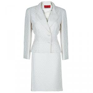 CH Carolina Herrera White Dress Suit XL