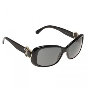 مملوكة مسبقًا Chanel Collection Bouton Black 5191 CC Embellished Sunglasses