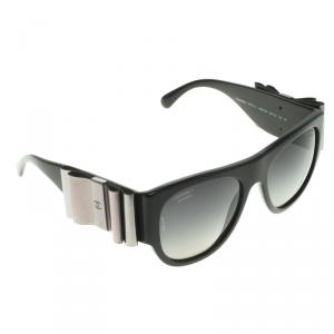 مملوكة مسبقًا نظارة شمسية شانيل 5276 Q بفيونكة سوداء