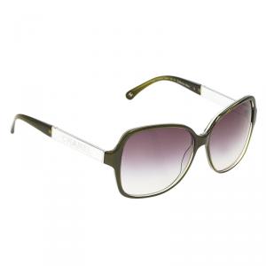 مملوكة مسبقًا نظارة شمسية شانيل ميريور 5168 خضراء مربعة