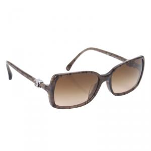 مملوكة مسبقًا نظارة شمسية شانيل 5218A بني داكن