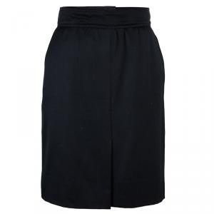 Chanel Black Pencil Skirt M