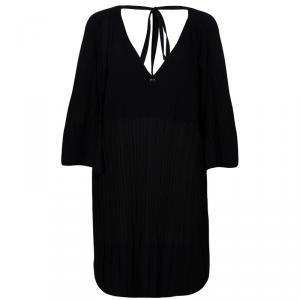 Chanel Black Knit Oversized Dress M