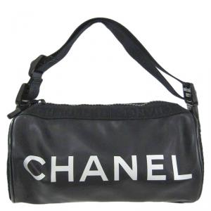 مملوكة مسبقًا Chanel Black Rubber Sport Bag