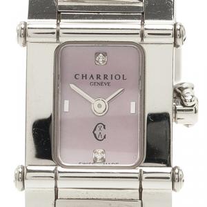Charriol Pink Stainless Steel Columbus Women's Wristwatch 16MM