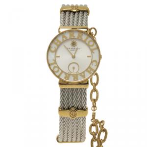 Charriol Grey Gold-Plated Stainless Steel St Tropez Women's Wristwatch 30MM