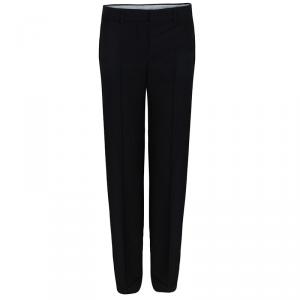 Pre Owned Chloe Black Wide Leg Trousers S