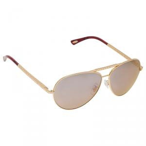 Chopard Gold Embellished SCH934S Aviators