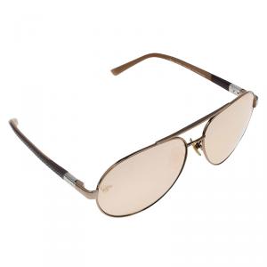 Chopard Brown SCH8800 Aviator Sunglasses