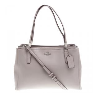 Coach Grey Leather Christie Tote