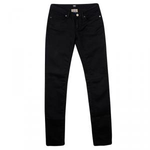 D&G Black Low Waist Fitted Cute Jeans S