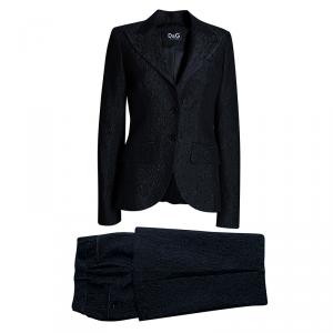 D&G Charcoal Grey Pantsuit M