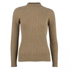 D and G Beige Turtleneck Sweater L
