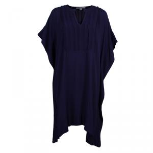Pre Owned Diane von Furstenberg Naz Purple Dress S