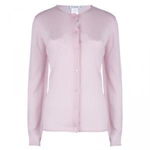 Dior Blush Pink Cashmere Cardigan M