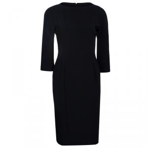 Dior Black Fitted Dress M