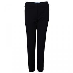 Dior Black Wool Tailored Trousers S